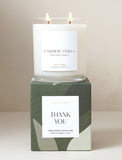 Candle with gift box. - Image 