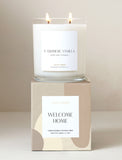 Candle with gift box. - Image 