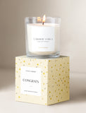 Candle with gift box. - Image 