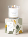 Candle on top of gift box. - Image 