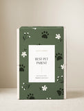 Gift box with green gift wrap. - Image 