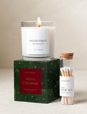 Christmas Bliss & Scented Candle & Matches - Image 