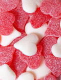 Pink and white heart candy. - Image 