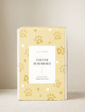 Beige gift box with yellow gift wrap. - Image 