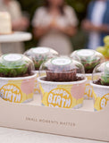 Succulents in mini cups with an occasion. - Image 