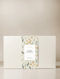 Beige gift box with gift wrap. - Image 