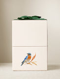 Gift box with imprint and green bow. - Image 