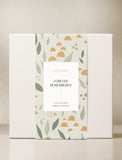 Beige gift box with gift wrap. - Image 