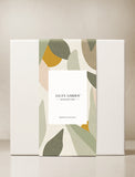 Beige gift box with gift wrap. - Image 
