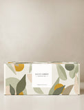 Beige gift box with gift wrap. - Image 