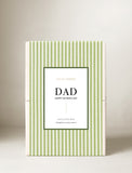 Petite Zebra Garden succulent box with green striped packaging labeled for Father's Day. - Image 