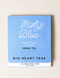 Blue tea bag called Big Heart Tea. - Image 