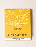 Yellow tea bag called Big Heart Tea. - Image 
