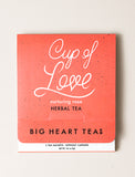Red tea bag called Big Heart Tea. - Image 